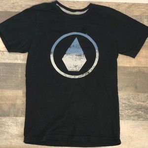 Volcom Stone Little Boys Short Sleeve Tee – Black